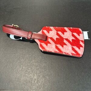 Coach Luggage Tag In Signature Canvas. New no tag